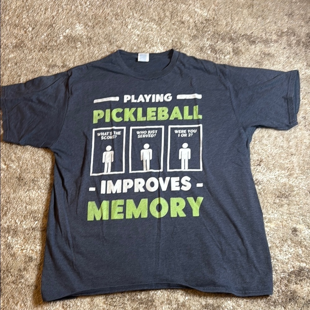 🍍PICKLE BALL T SHIRT🍍SZ XL🍍Pit to pit 23”🍍length 28”🍍